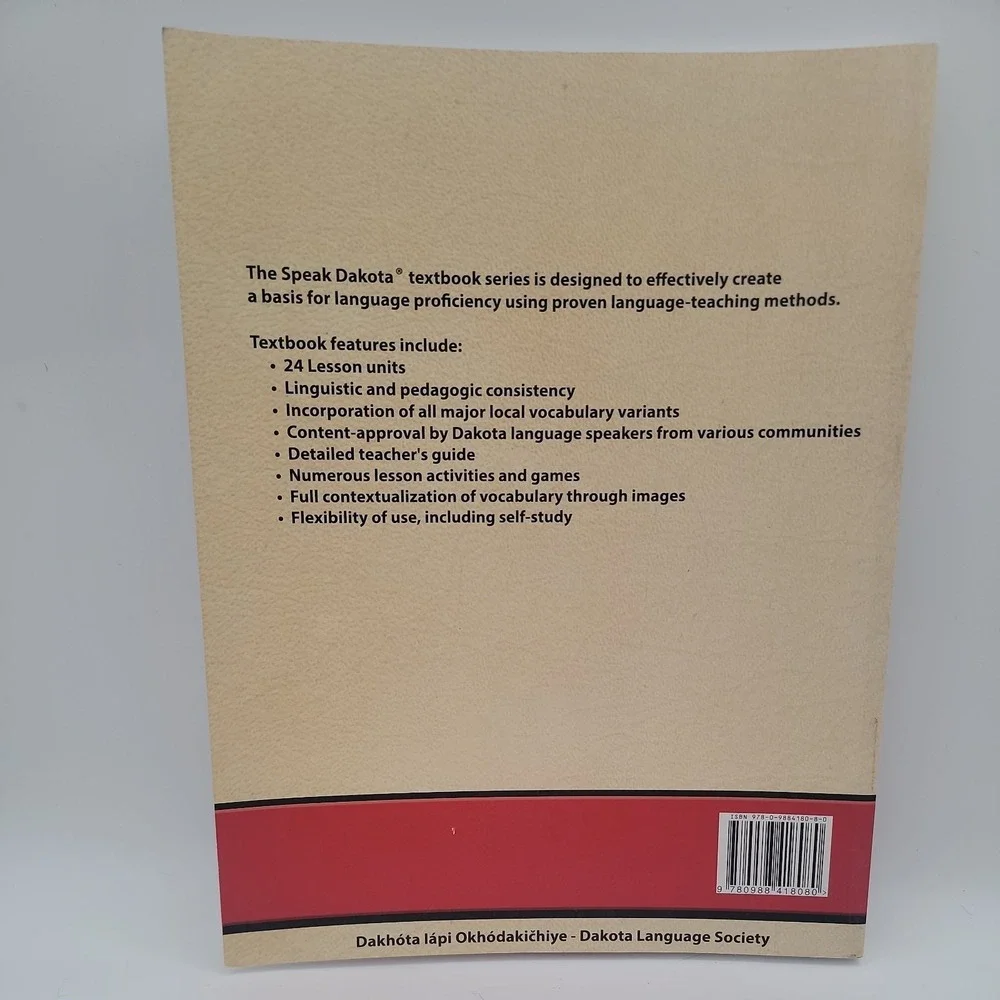Dakota‎ Iapi Okhodakichiye Speak Dakota! Level 1 Textbook Paperback 1st Ed